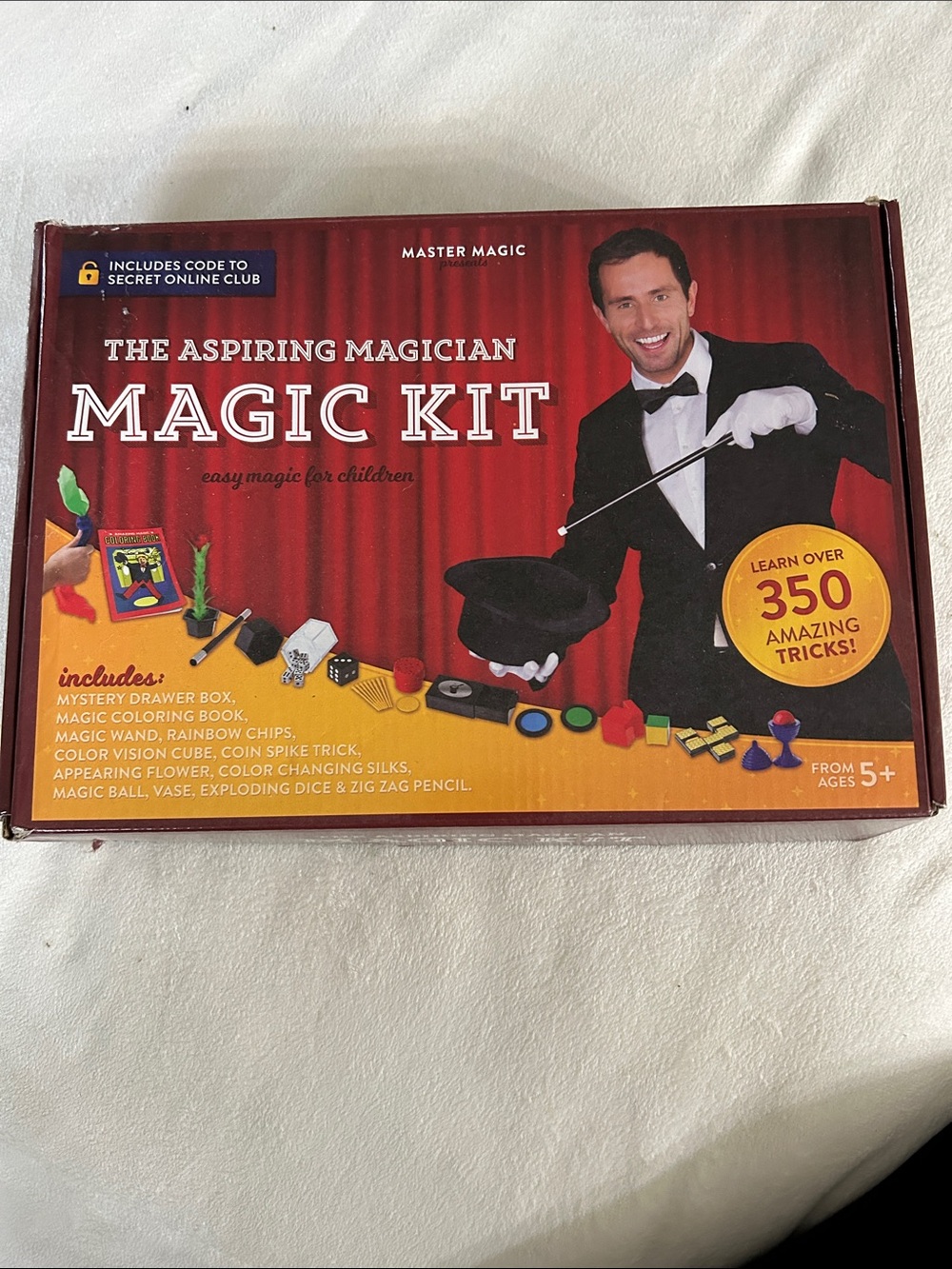 Master Magic The Aspiring Magician Magic Kit - New.